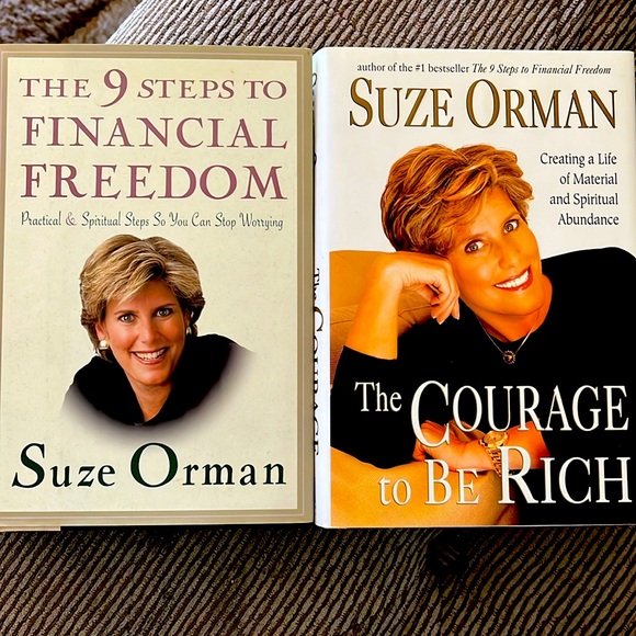 Suze Orman Books The 9 Steps to Financial Freedom & The Courage to Be Rich - Picture 1 of 3